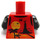 LEGO Rojo Darth Vader Holiday Chaleco Torso (973 / 76382)