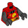 LEGO Red Darth Vader Holiday Vest Torso (973 / 76382)