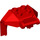 LEGO Red Design Brick 4 x 3 x 3 with 3.2 Shaft (27167)