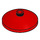 LEGO Rosso Dish 3 x 3 (35268 / 43898)