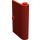 LEGO rouge Porte 1 x 3 x 4 Droite avec charnière solide (446 / 3192)