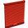 LEGO Red Door 1 x 4 x 4 with Top Hinge (6155 / 28829)