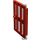 LEGO rouge Porte 1 x 4 x 5 Droite avec 6 Panes (73312)