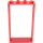 레고 빨간색 문 액자 1 x 4 x 6 (단면) (40289 / 60596)