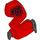 LEGO Red Dragon Back Right Leg (62436)