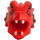 LEGO Rood Draak Kostuum Hoofddeksel (37665)