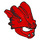 LEGO Red Dragon Costume Head Cover (37665)
