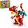 LEGO rot Drachen 31145