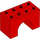 LEGO rot Duplo Bogen Backstein 2 x 4 x 2 (11198)