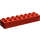 LEGO Red Duplo Brick 2 x 8 (4199)