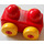 LEGO Red Duplo Primo Chassis 1 x 2 x 1 (31008)