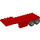 LEGO Red Duplo Truck Trailer 4 x 13 x 2 (47411)