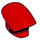 LEGO Red Elite Praetorian Guard Helmet with Flat Top (42866)
