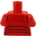 LEGO rouge Elite Praetorian Garder Torse (973 / 76382)