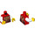 LEGO Rouge Eris Minifigurine Torse (973 / 76382)