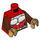 LEGO rot Falcon Minifig Torso (973 / 76382)