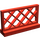 LEGO rouge Clôture 1 x 4 x 2 Lattice (3185)