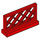 LEGO Red Fence 1 x 4 x 2 Lattice (3185)