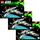 LEGO rot Five X-Flügel Starfighter 10240 Instructions