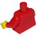 LEGO rouge Flatfoot Thompson bandit Torse (973)