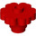 LEGO Red Flower 2 x 2 with Open Stud (4728 / 30657)