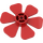 LEGO Red Flower/propeller Ø61,84 (30078)