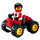 LEGO Red Four Wheel Driver 6619