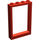 LEGO Rood Frame 1 x 4 x 5 with Transparent Glass with Sticker