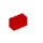 LEGO rot Rahmen 2 x 4 x 2 mit Scharnier ohne Löcher in der Basis (18806)