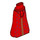 LEGO Red Friends Hip with Long Skirt with Gold Stripe (Thin Hinge) (36187 / 106657)