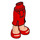 LEGO Rood Friends Lang Rok met Rood Open Toe Shoes (92817)