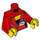LEGO rot Gabby ToCamera Minifig Torso (973 / 76382)
