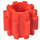 LEGO rot Ausrüstung mit 8 Zähne Typ 2 (10928)