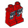 LEGO Red General Kozu Legs (3815 / 12805)