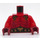 LEGO Red General Magmar Minifig Torso (973 / 76382)