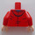 LEGO rouge George Costanza Minifig Torse (973 / 76382)