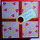 LEGO Rot Gift Parcel mit Film Scharnier mit Herzen Wrapping mit Ribbon und Tag Aufkleber (33031)