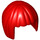 LEGO rouge Cheveux avec Court Bob Cut  (27058 / 62711)