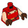 LEGO Rot Hal Minifigur Torso (973 / 76382)