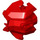 LEGO rouge Main Armor avec Douille à rotule (92233)
