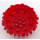LEGO Red Hard Plastic Giant Wheel with Pin Holes and Spokes (64712)