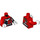 LEGO Red Harley Quinn Minifig Torso (973 / 76382)