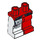 LEGO Red Harrington Minifigure Hips and Legs (3815 / 13901)