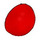 LEGO Red Hemisphere 2 x 2 Half (Minifig Helmet) (39695 / 61287)