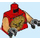 LEGO Red Hero Kai Torso (973 / 76382)