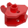 LEGO Red Hinge 1 x 2 Locking with Towball Socket (30396 / 51482)