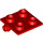 LEGO rouge Charnière 2 x 2 Haut (6134)
