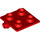 LEGO rouge Charnière 2 x 2 Haut (6134)