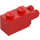 LEGO Red Hinge Brick 1 x 2 Locking with 2 Fingers (Vertical End) (30365 / 54671)