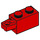 LEGO Rood Scharnier Steen 1 x 2 Vergrendelings met Single Finger Aan Einde Horizontaal (30541 / 53028)